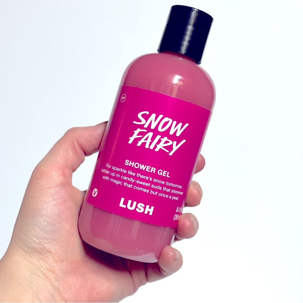 SEALED Exp Jan 2026 Lush Snow Fairy 8.4 fl oz 250ml Shower Gel EXP JAN 2026